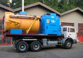 Zuigwagen vacuümwagen