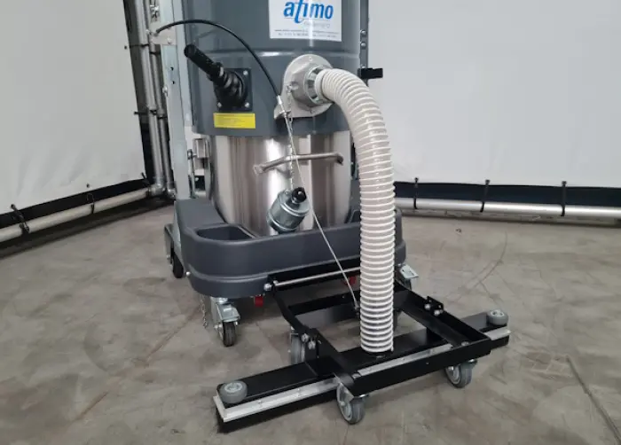 ATEX stofzuiger met voorzetzuigmond vloeren schoonzuigen