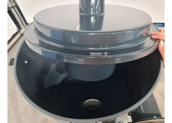 Cycloon voor industrie afzuiging