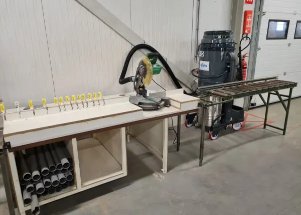 Afzuiging zaagmachine atex