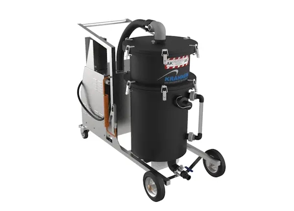 bijtende vloeistofzuiger ATEX Krahnen in twee uitvoeringen