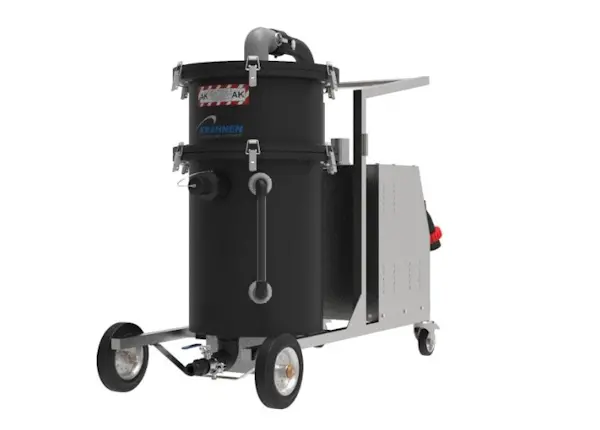 bijtende vloeistofzuiger ATEX Krahnen zijkant