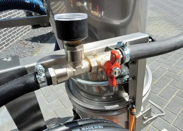 Persluchtventiel van de ATEX stofzuiger