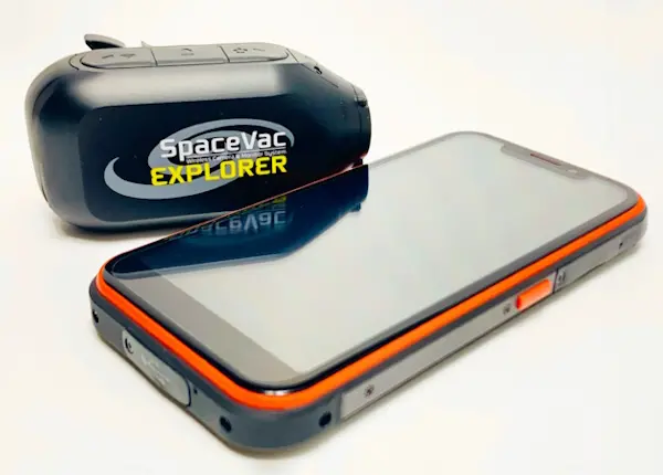 deze camera-set is perfect voor overhead cleaning voor industriële stofzuigers