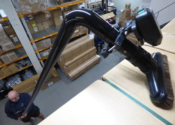 via de beelden kun je vuil effectief en snel stofzuigen 