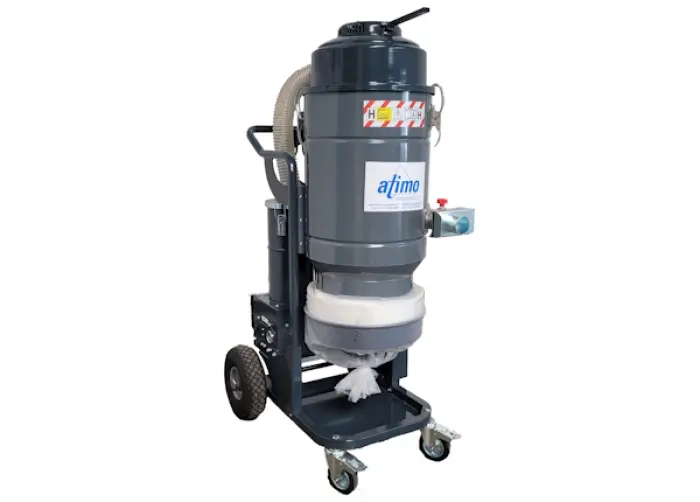 Industriële stofzuiger voor vloerfrezers en betonbewerking