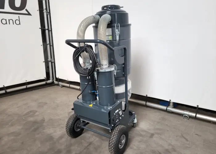 industriële stofzuiger met patroonfilter M en 2 HEPA H.14 filters